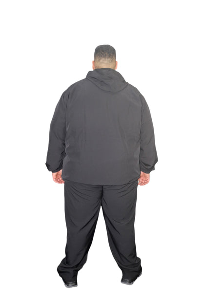 Blusa Esportiva Microfibra Plus Size Tormenta Com Zíper