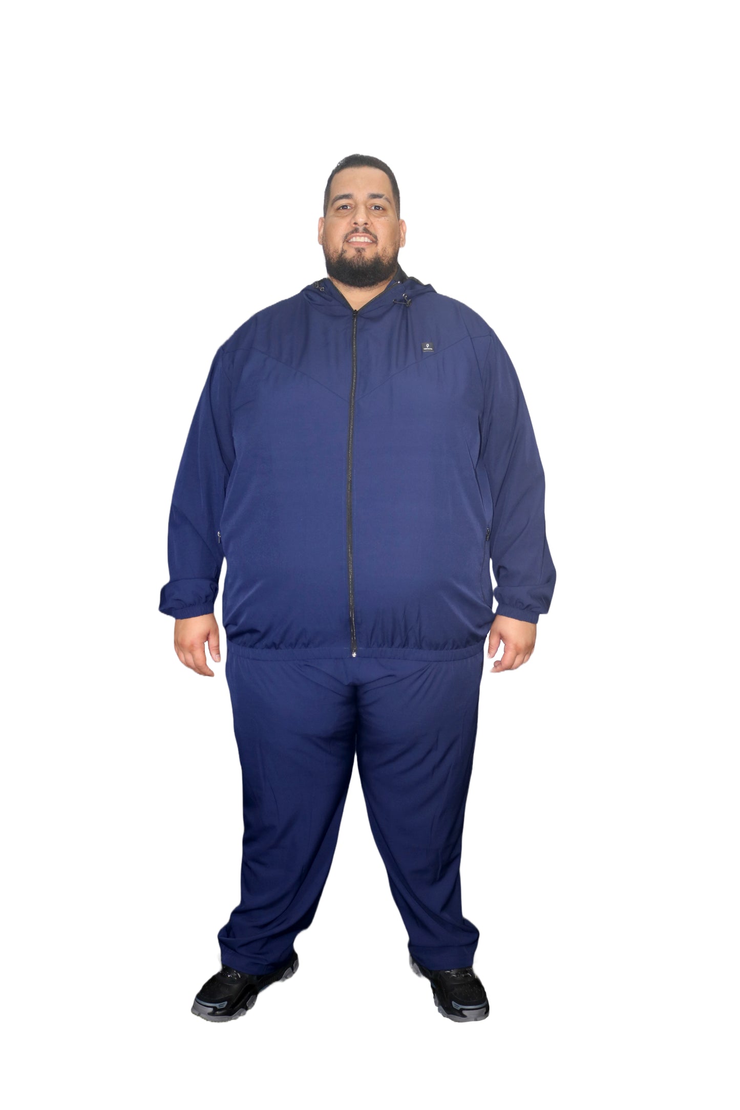 Blusa Esportiva Microfibra Plus Size Tormenta Com Zíper