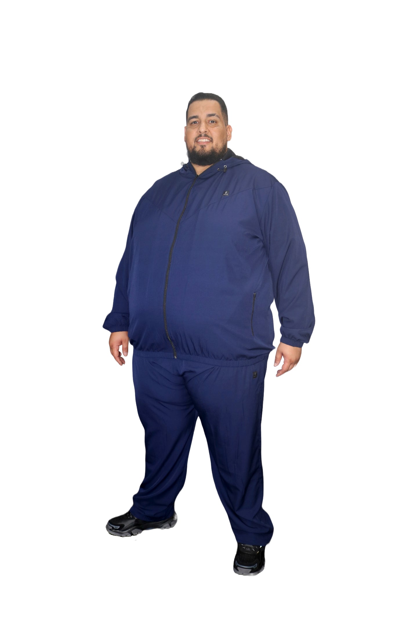 Blusa Esportiva Microfibra Plus Size Tormenta Com Zíper