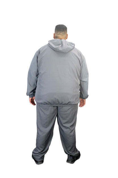 Blusa Esportiva Microfibra Plus Size Tormenta Com Zíper