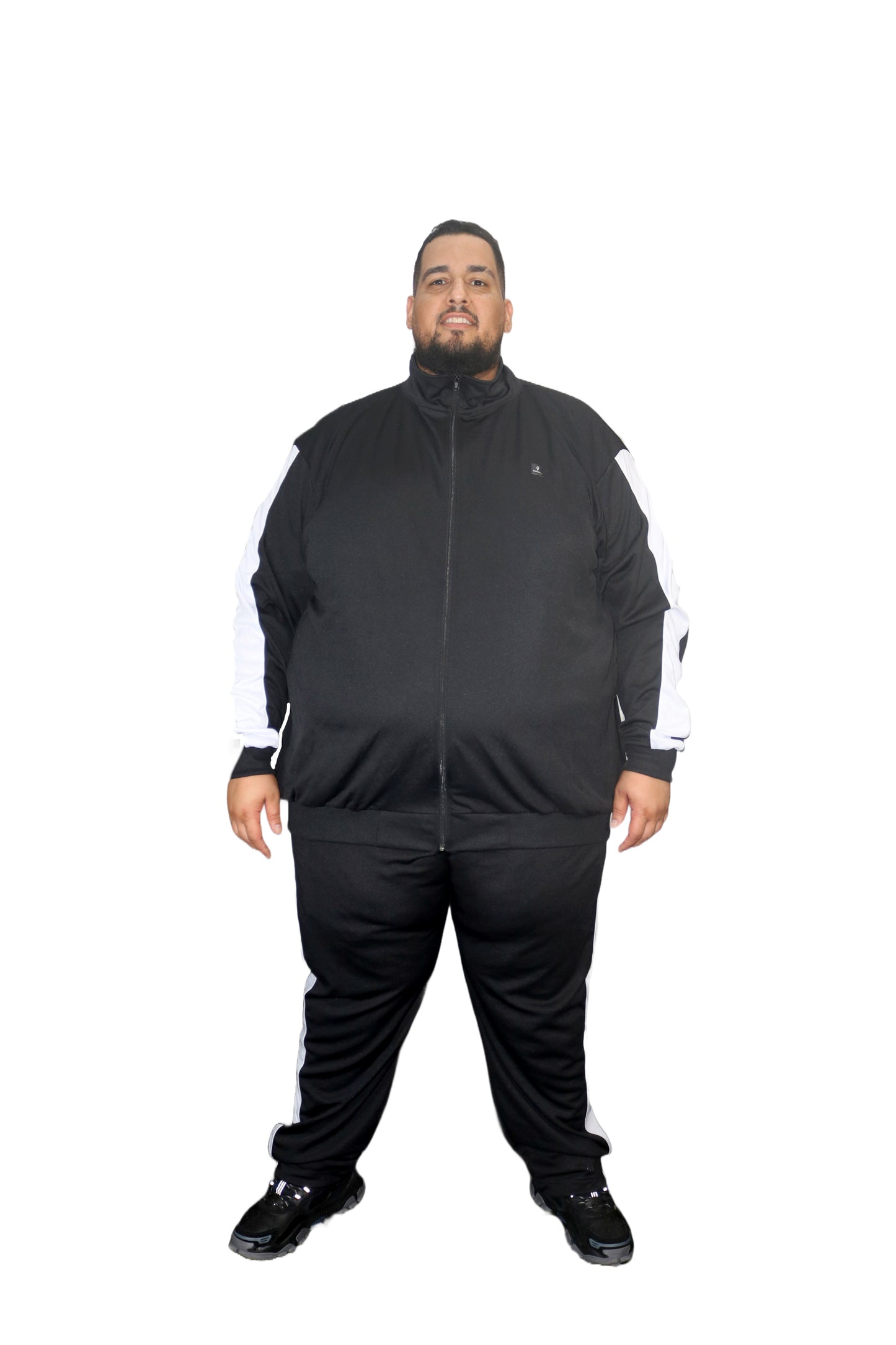 Blusa Esportiva Helanca Plus Size Tormenta Com Zíper