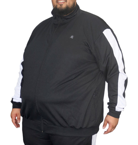 Blusa Esportiva Helanca Plus Size Tormenta Com Zíper