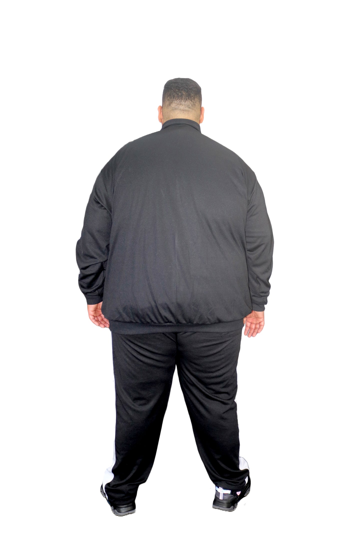 Blusa Esportiva Helanca Plus Size Tormenta Com Zíper