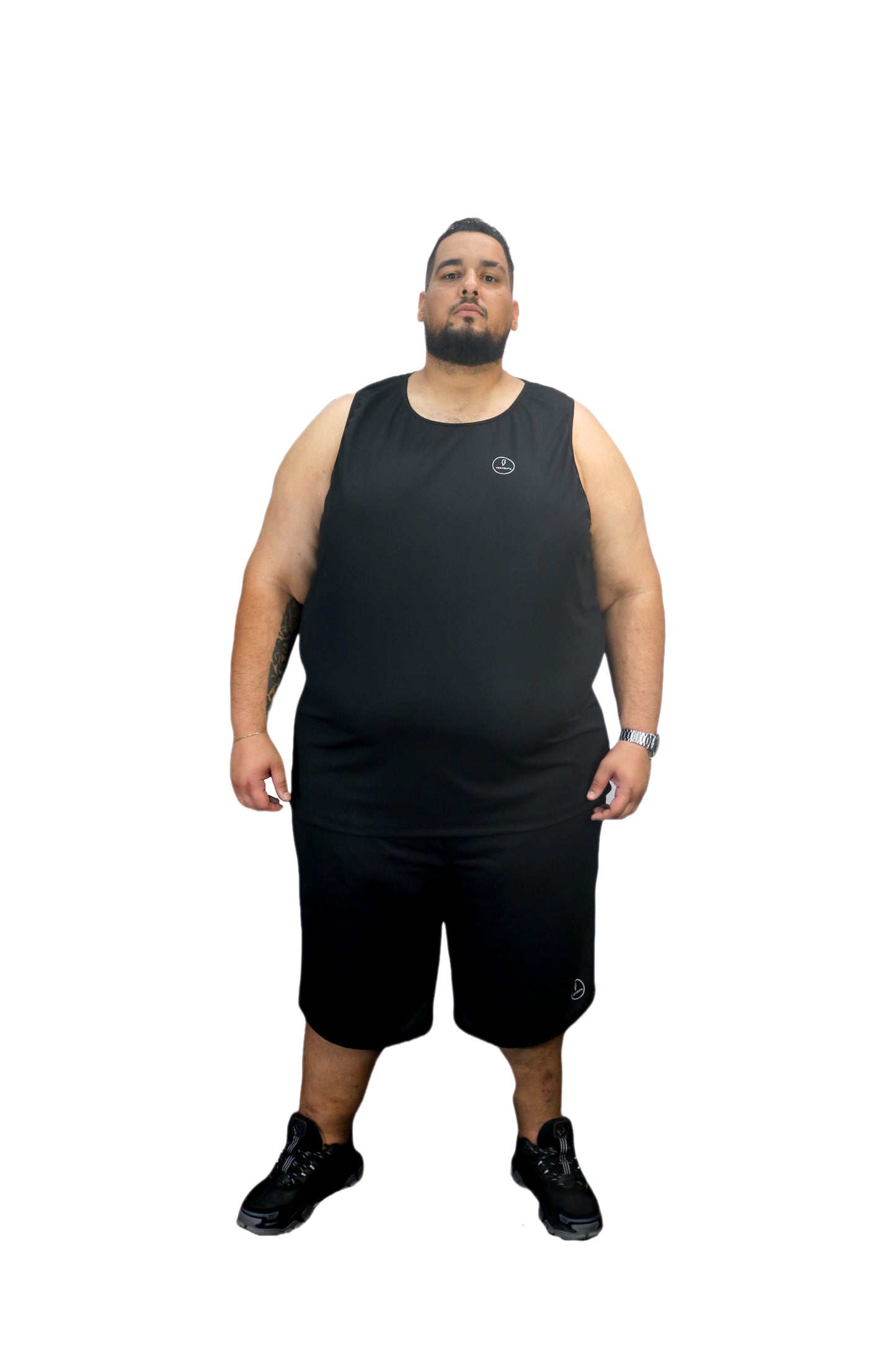 Regata Esportiva Dry-Fit Mesh Plus Size Tormenta