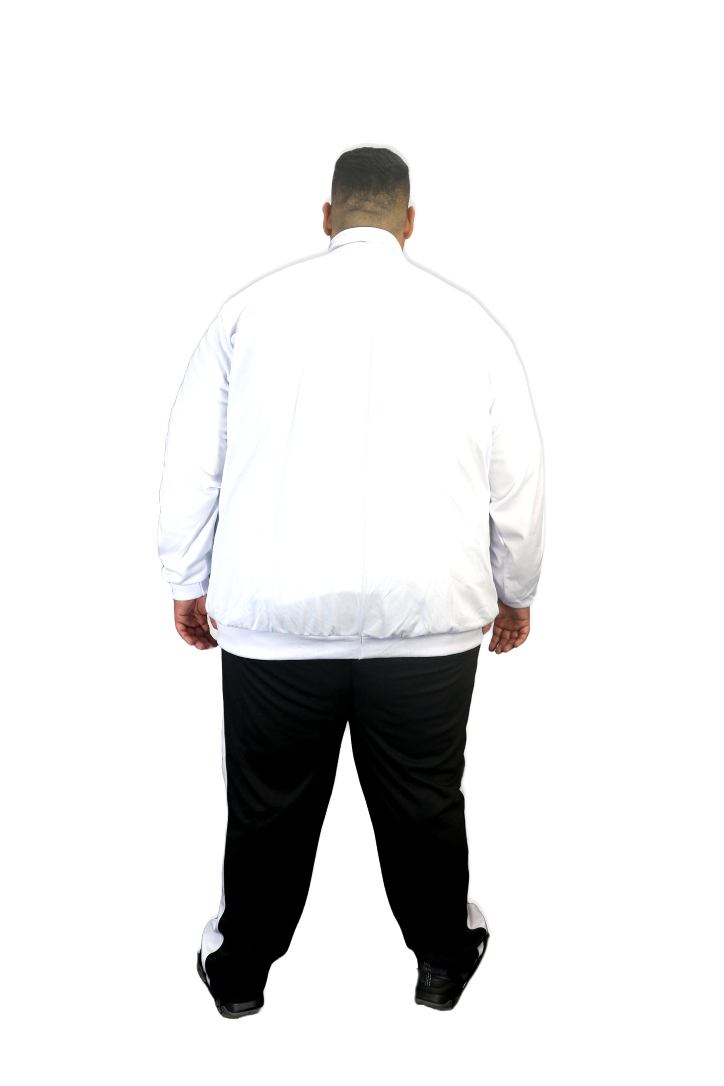 Blusa Esportiva Helanca Plus Size Tormenta Com Zíper