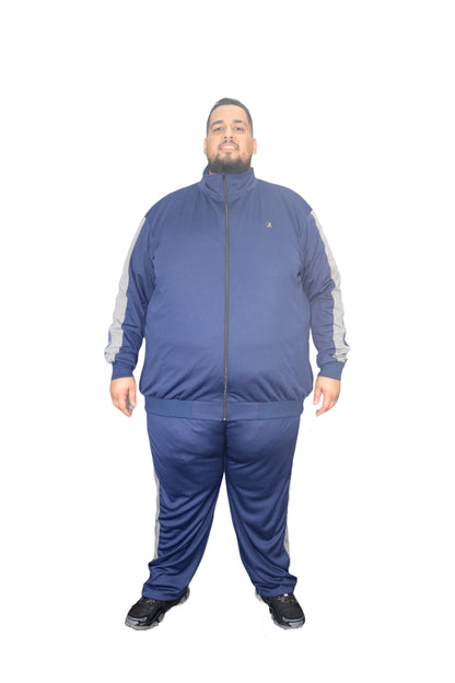 Blusa Esportiva Helanca Plus Size Tormenta Com Zíper