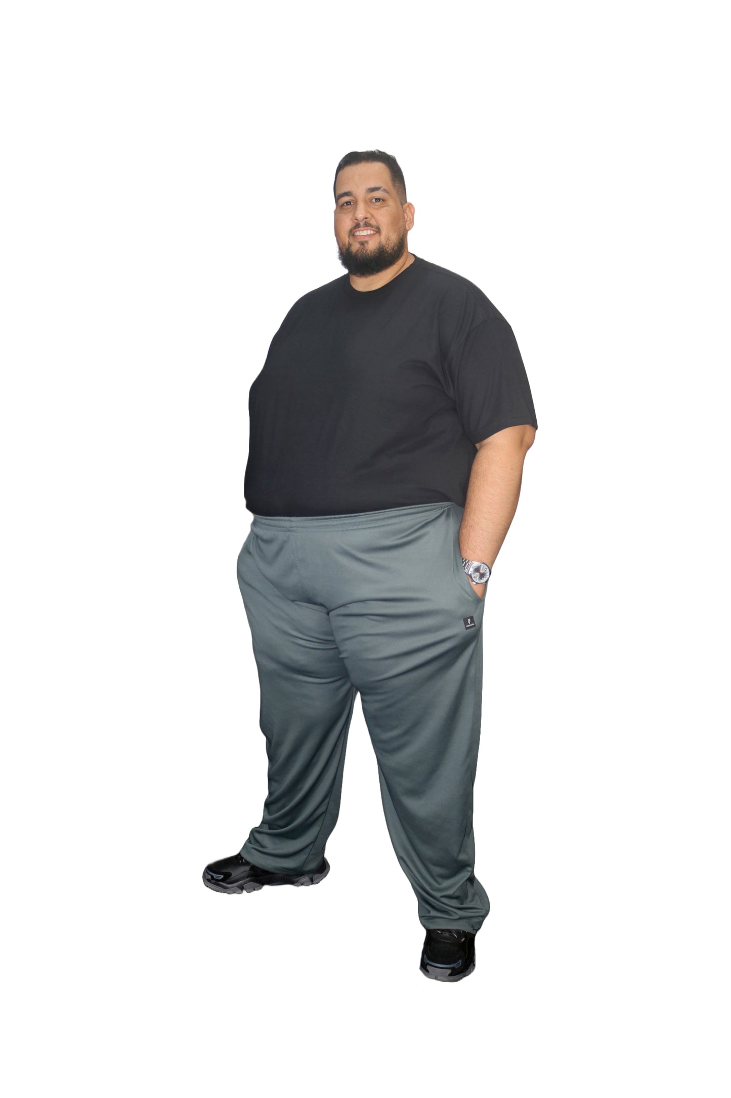 Calça Esportiva Helanca Plus Size Tormenta