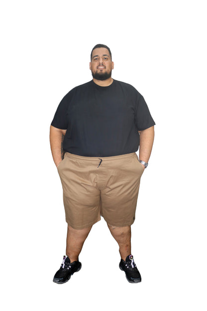 Bermuda Sarja Elastano Plus Size Tormenta