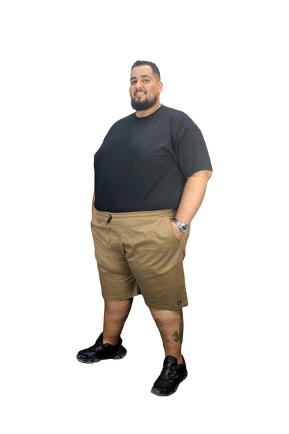 Bermuda Sarja Elastano Plus Size Tormenta