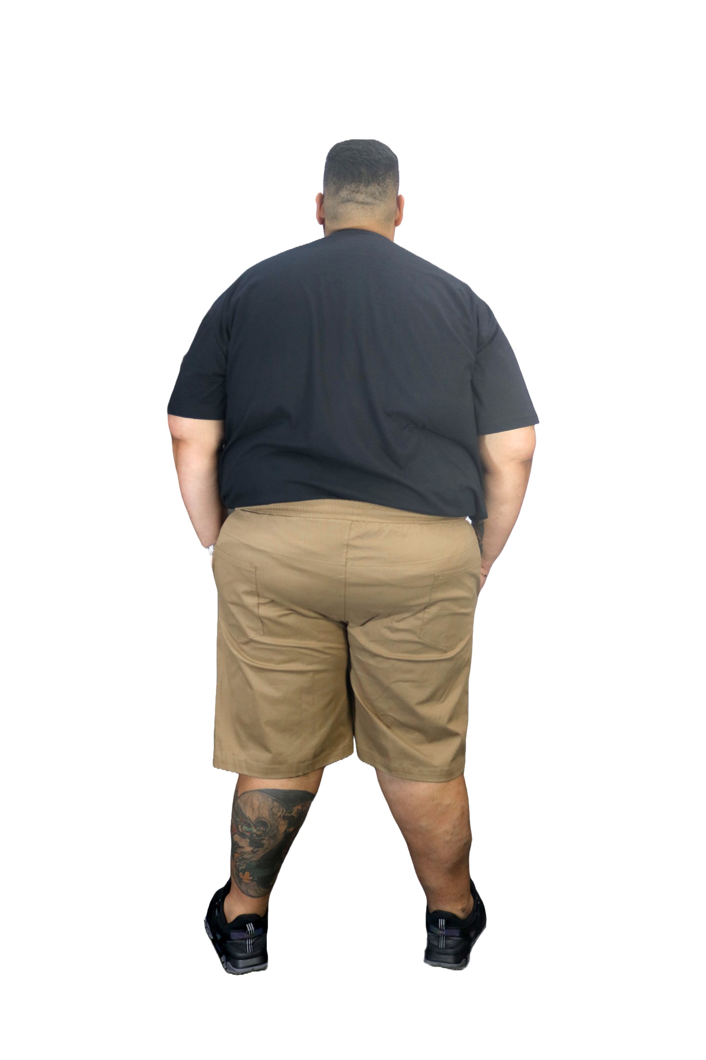 Bermuda Sarja Elastano Plus Size Tormenta