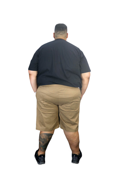 Bermuda Sarja Elastano Plus Size Tormenta