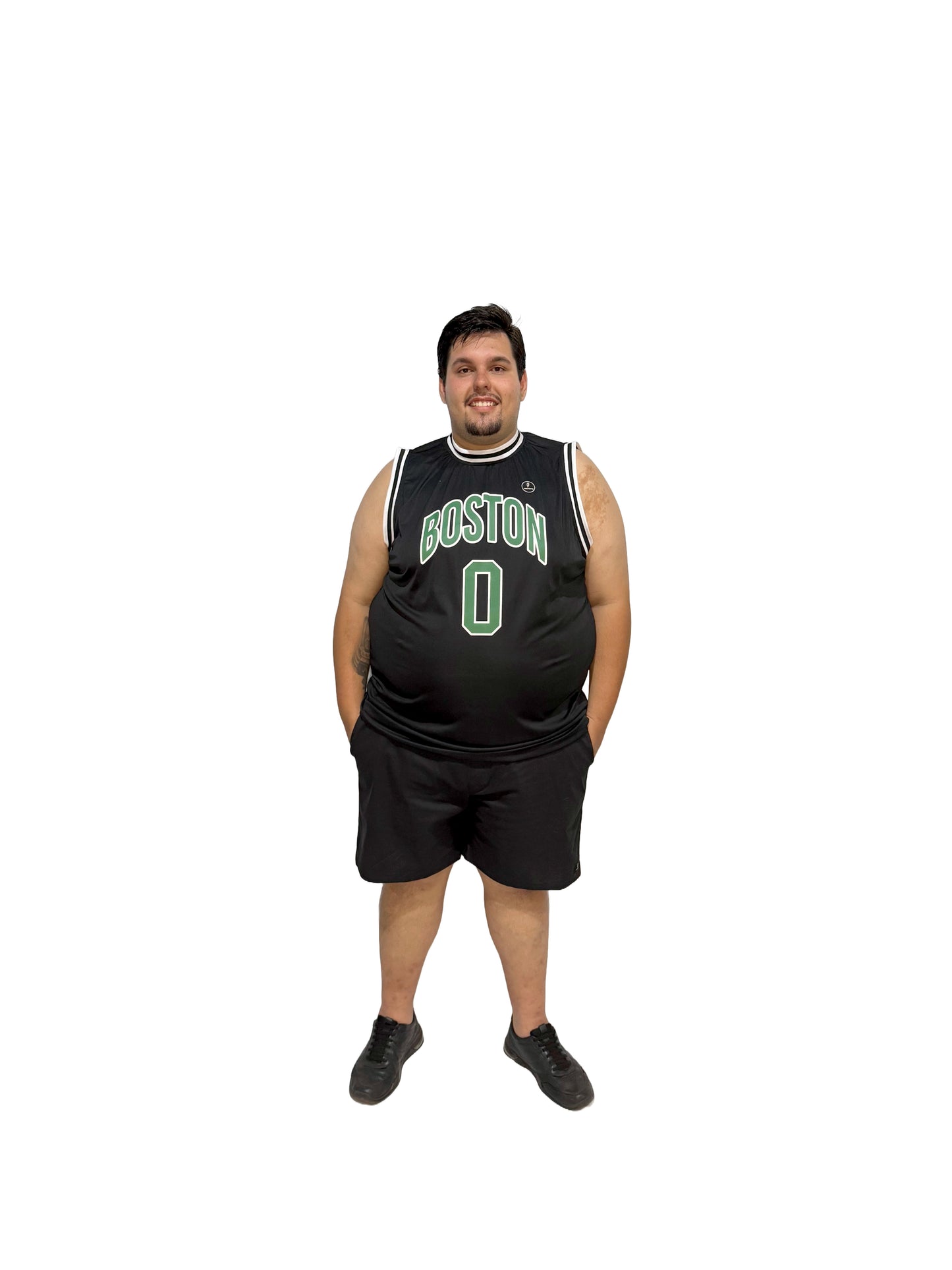 Regata Basquete Boston Plus Size Tormenta
