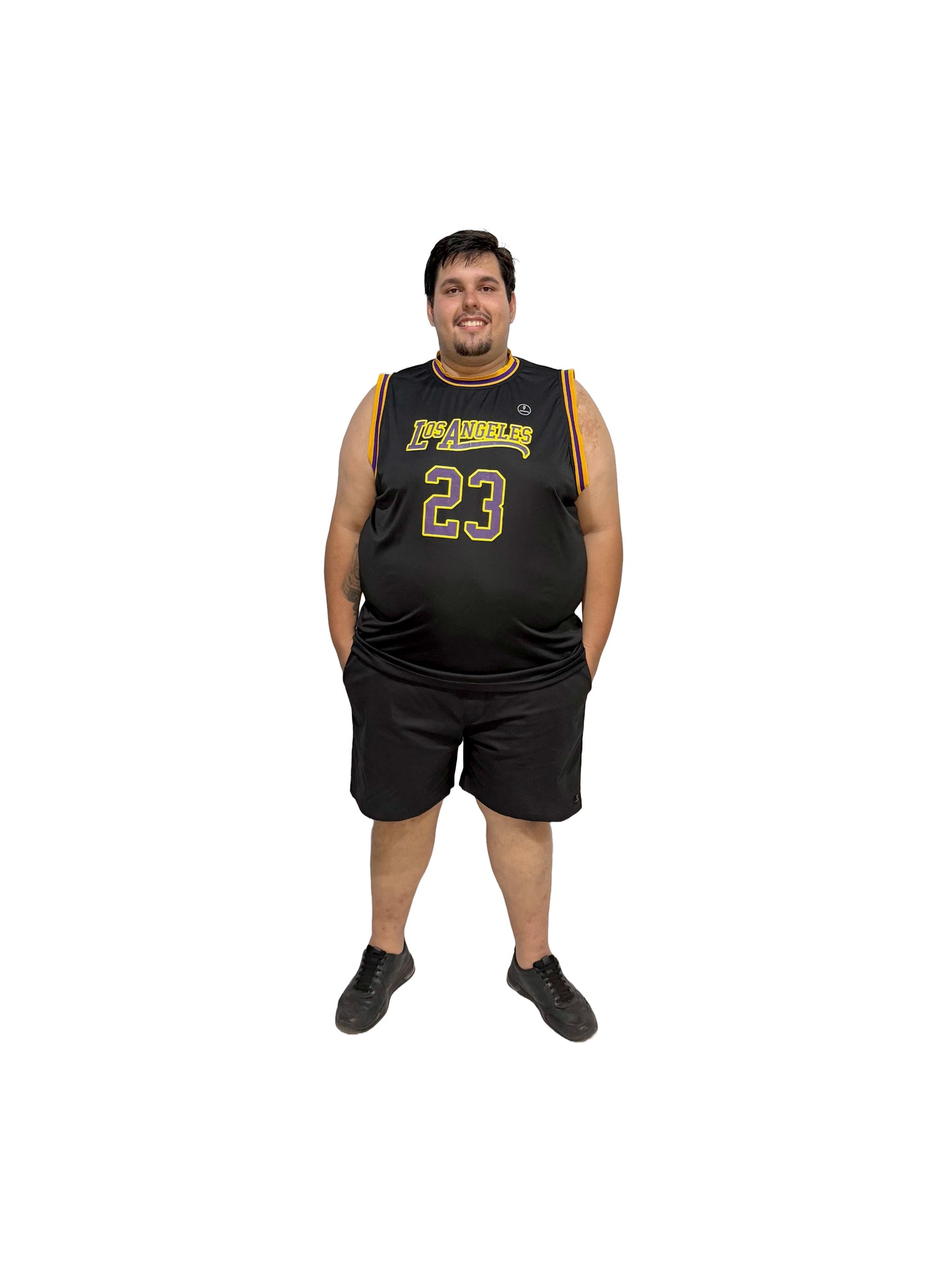 Regata Basquete Los Angeles Plus Size Tormenta
