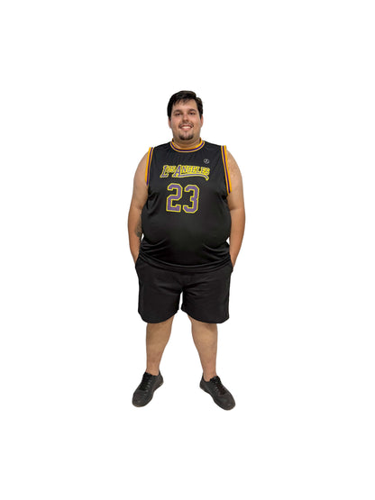 Regata Basquete Los Angeles Plus Size Tormenta
