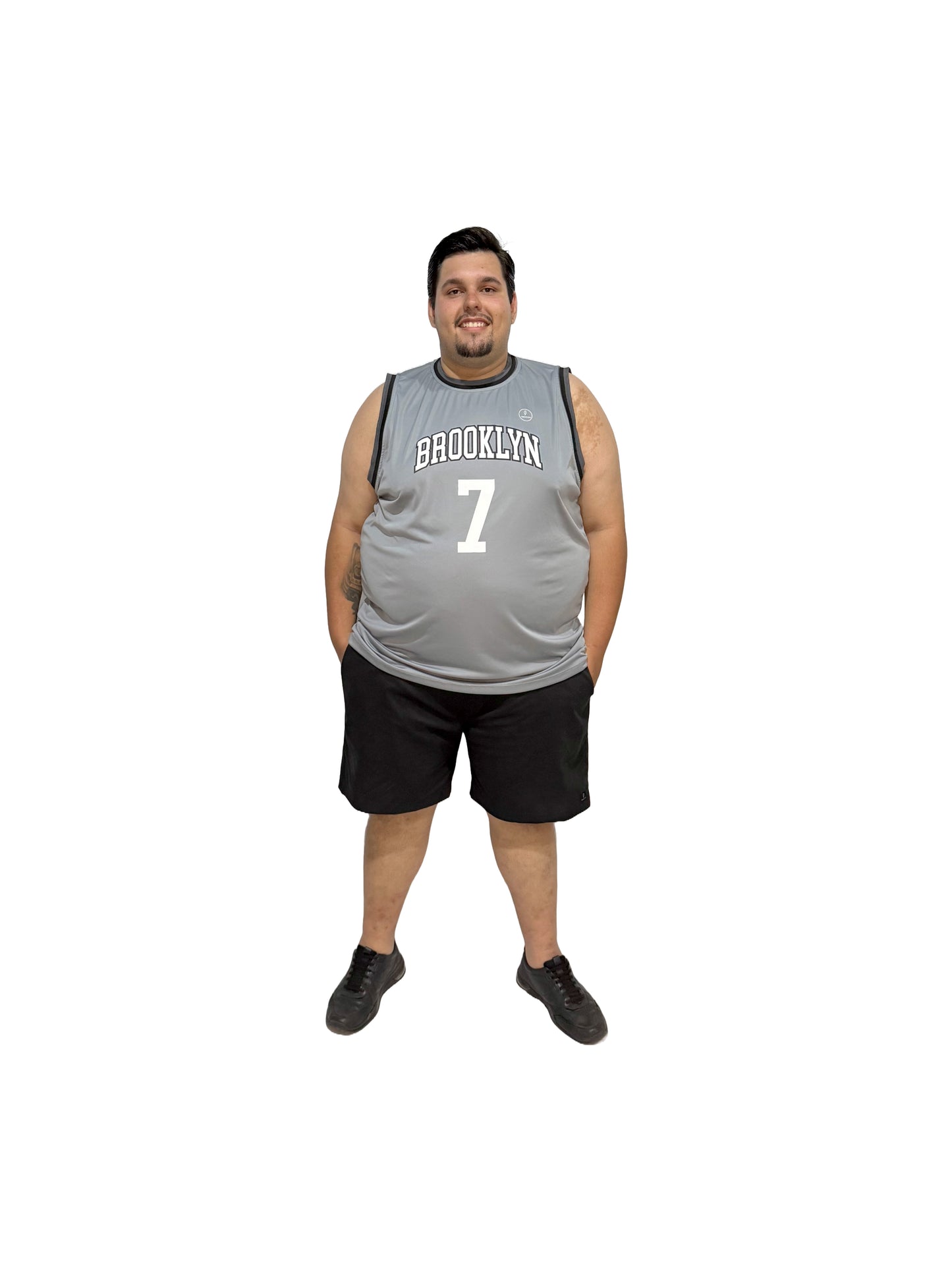 Regata Basquete Brooklyn Plus Size Tormenta