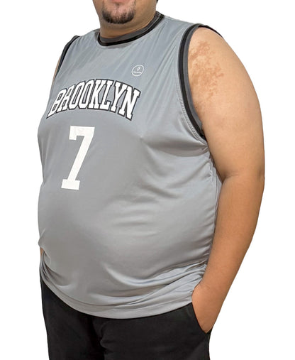 Regata Basquete Brooklyn Plus Size Tormenta