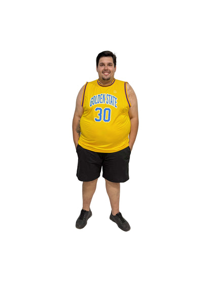 Regata Basquete Golden State Plus Size Tormenta