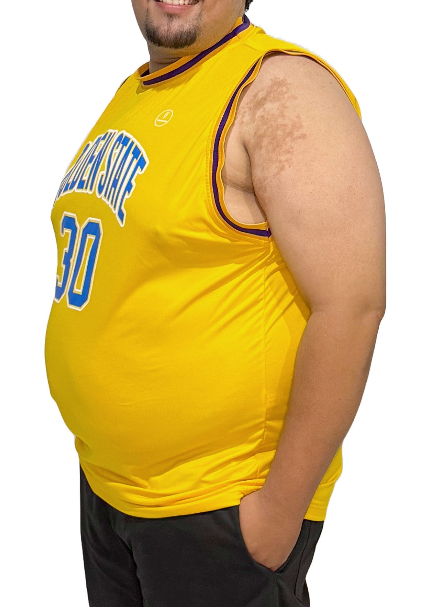 Regata Basquete Golden State Plus Size Tormenta