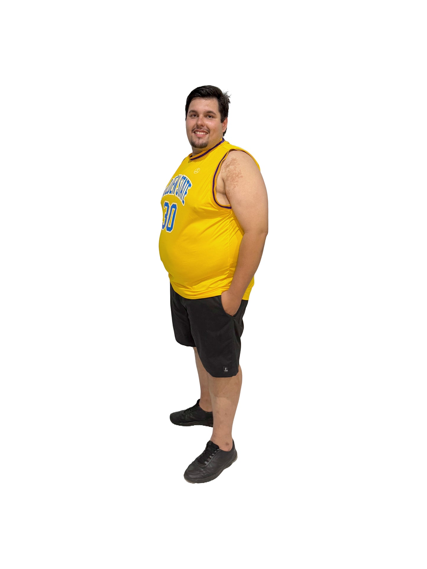 Regata Basquete Golden State Plus Size Tormenta
