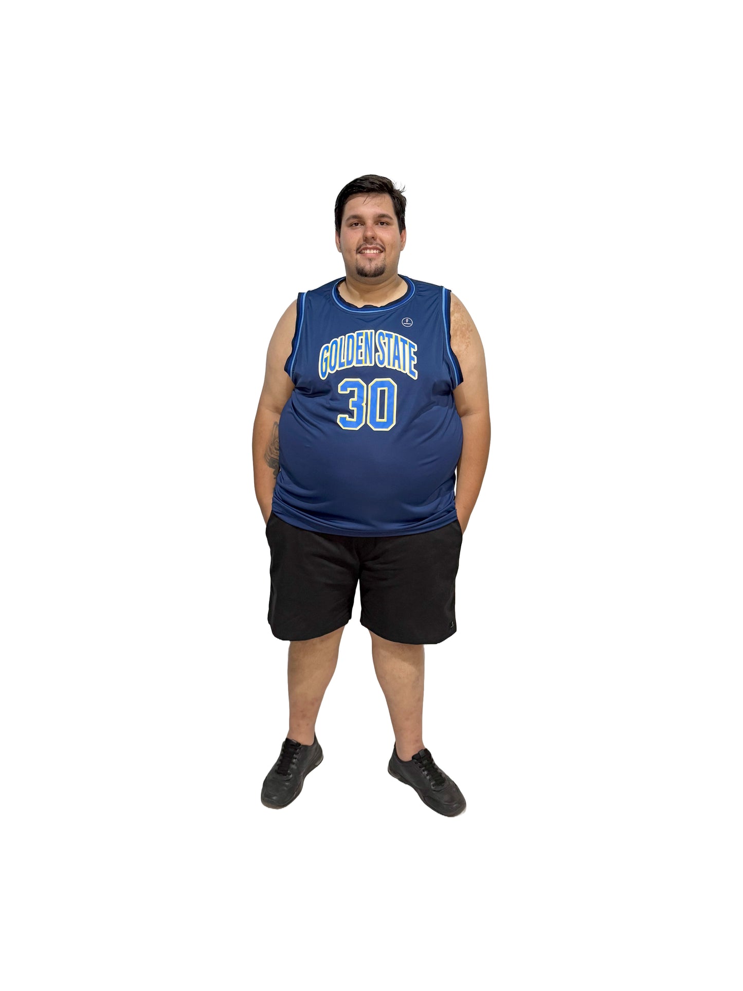 Regata Basquete Golden State Plus Size Tormenta