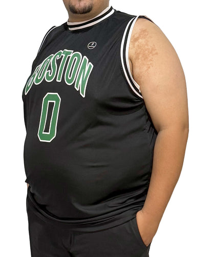Regata Basquete Boston Plus Size Tormenta