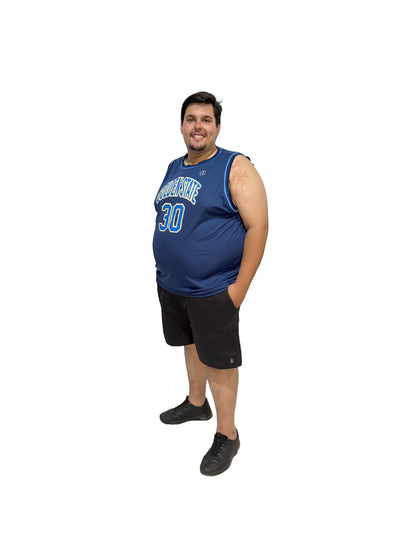 Regata Basquete Golden State Plus Size Tormenta