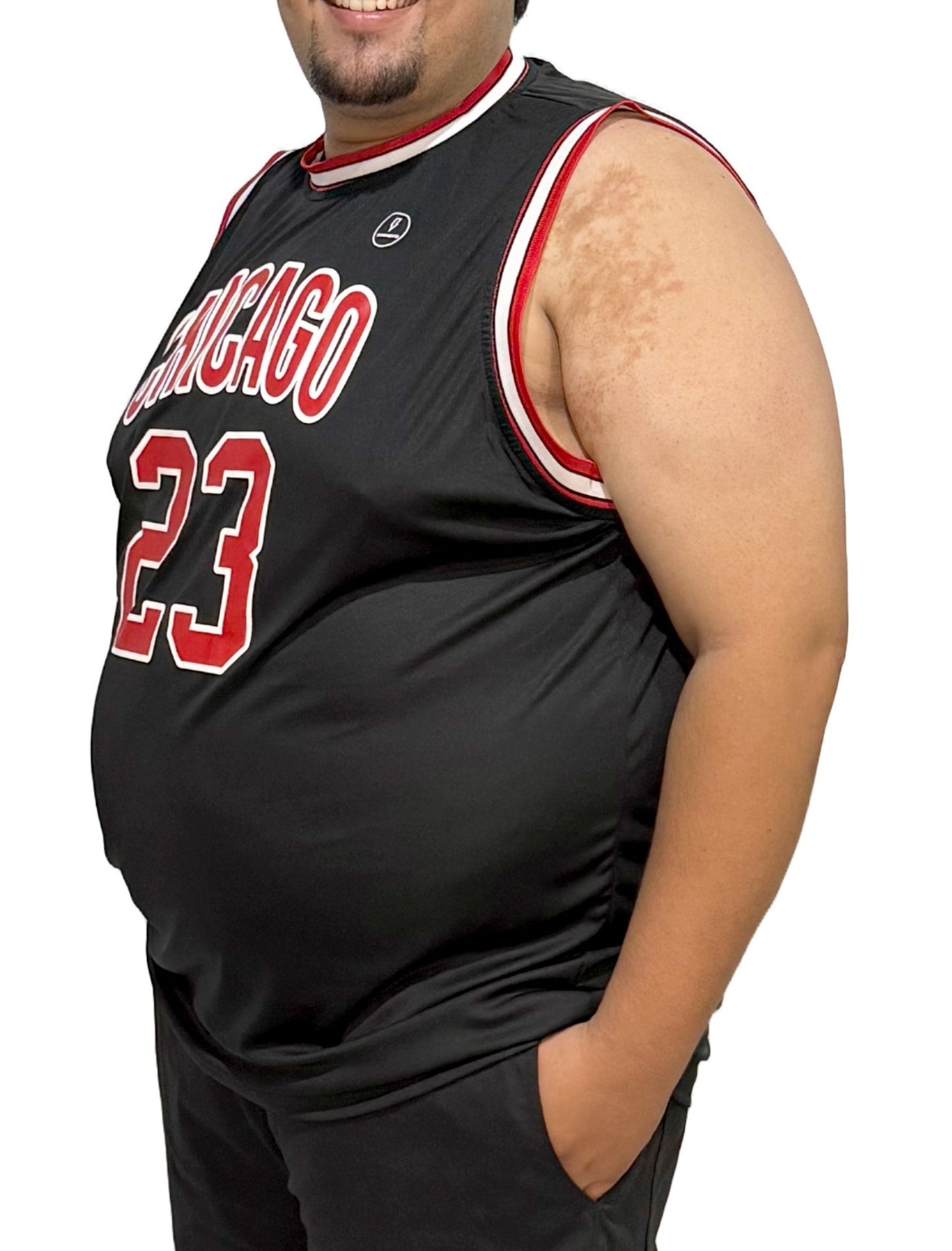 Regata Basquete Chicago Plus Size Tormenta