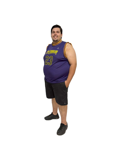 Regata Basquete Los Angeles Plus Size Tormenta