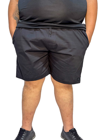 Shorts Sarja Elastano Plus Size Tormenta