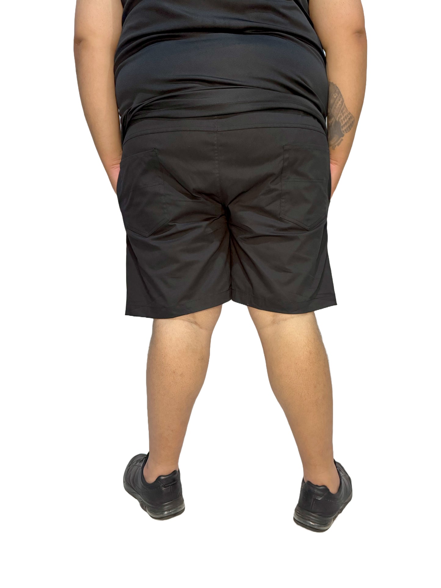 Shorts Sarja Elastano Plus Size Tormenta
