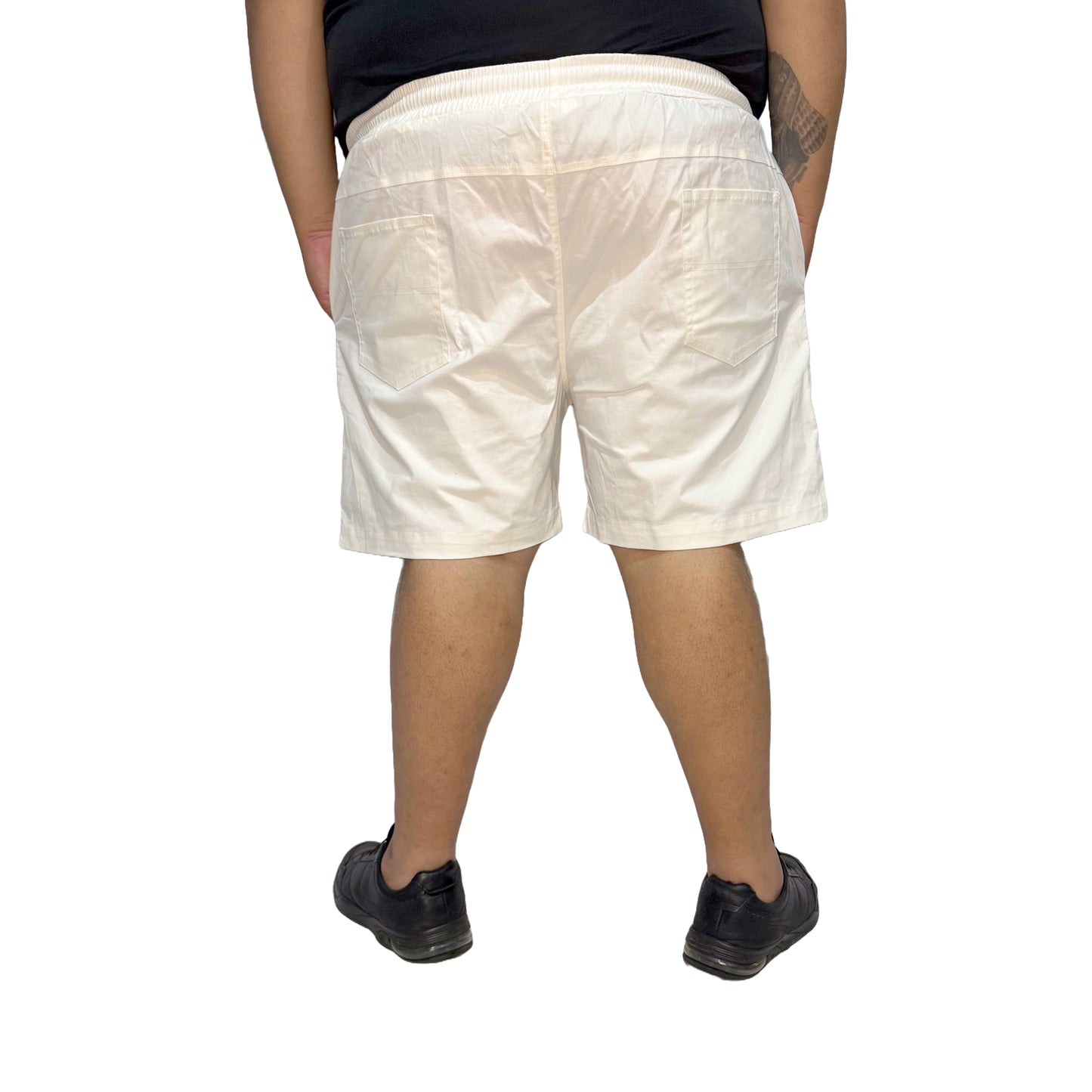 Shorts Sarja Elastano Plus Size Tormenta