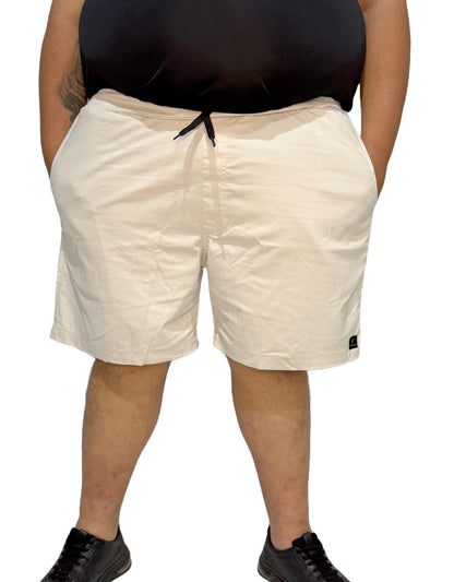 Shorts Sarja Elastano Plus Size Tormenta