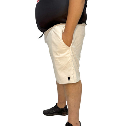 Shorts Sarja Elastano Plus Size Tormenta