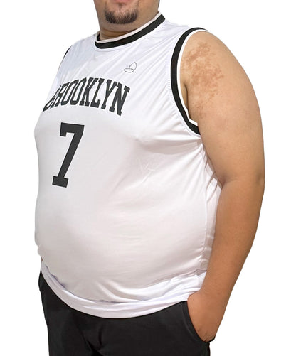 Regata Basquete Brooklyn Plus Size Tormenta