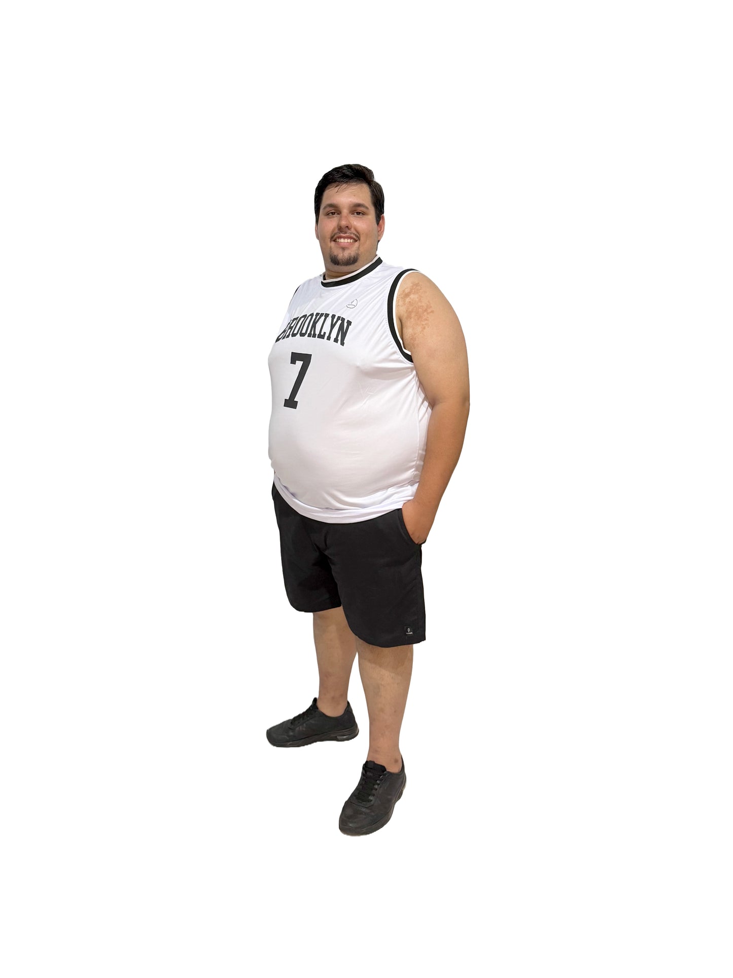 Regata Basquete Brooklyn Plus Size Tormenta