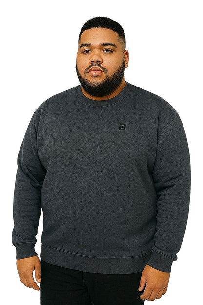 Blusa Moletom Careca Plus Size Tormenta