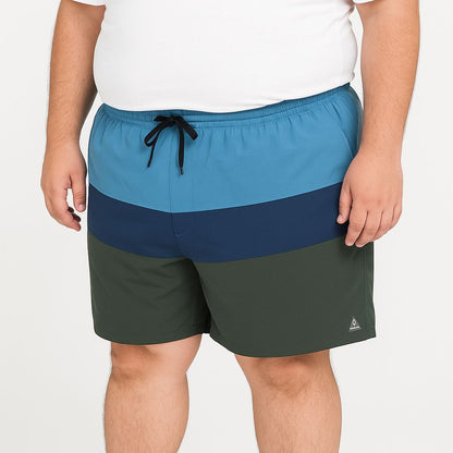 Shorts Tactel Elastano Plus Size Tormenta
