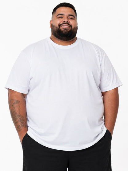 Camiseta Básica Plus Size Tormenta