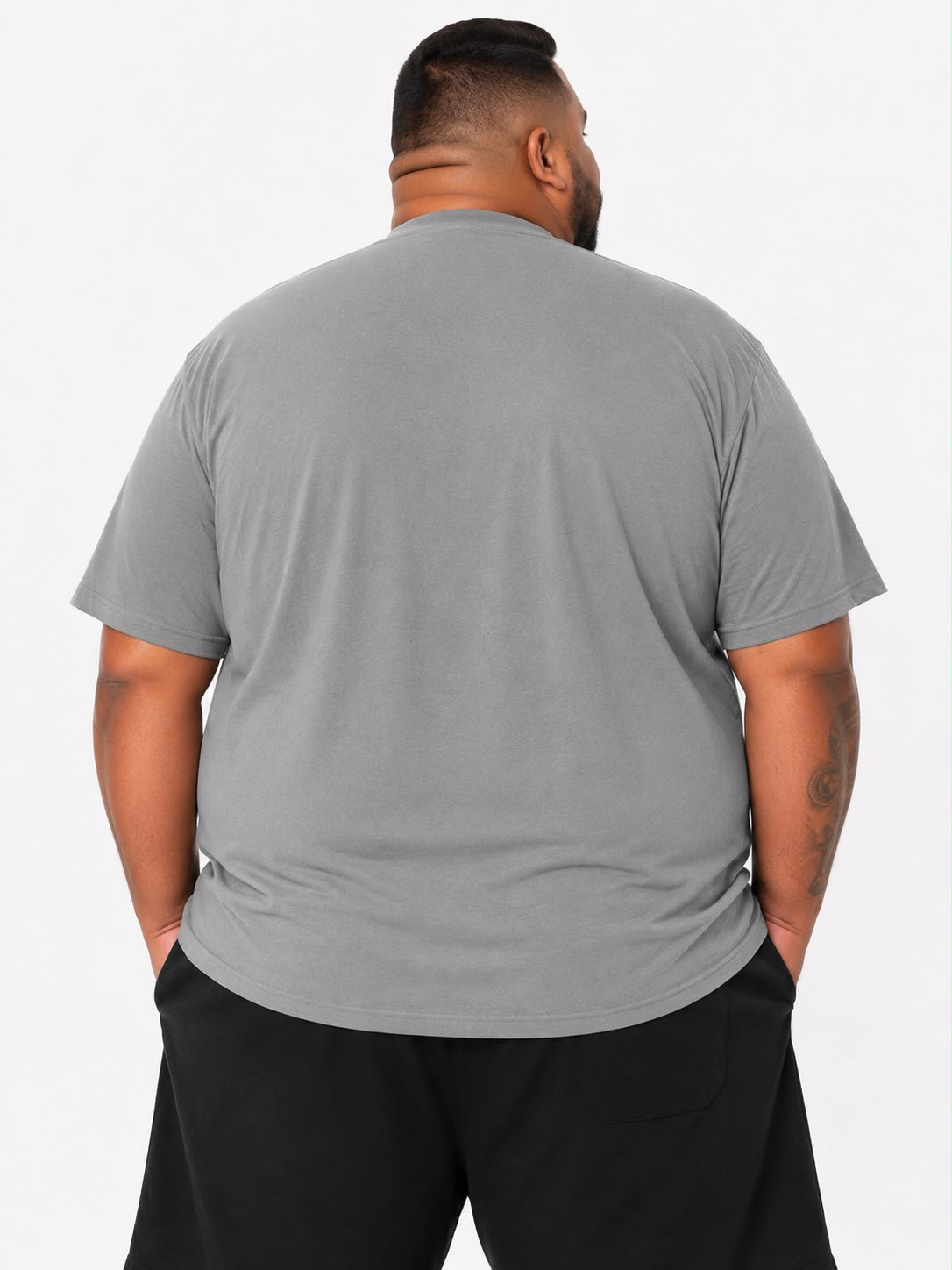 Camiseta Básica Plus Size Tormenta