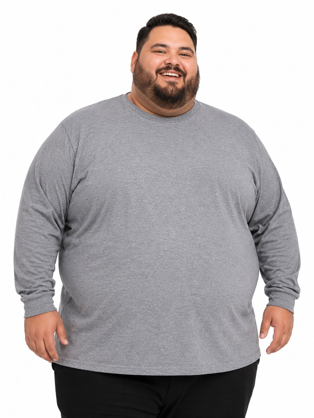 Camiseta Manga Longa Plus Size Free Session
