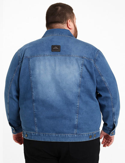 Jaqueta Jeans Plus Size High Flight