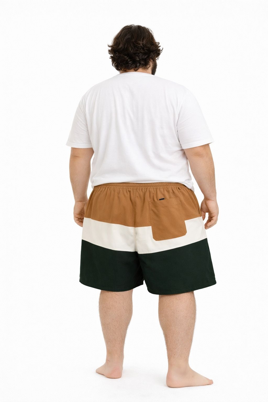 Shorts Tactel Elastano Plus Size Tormenta