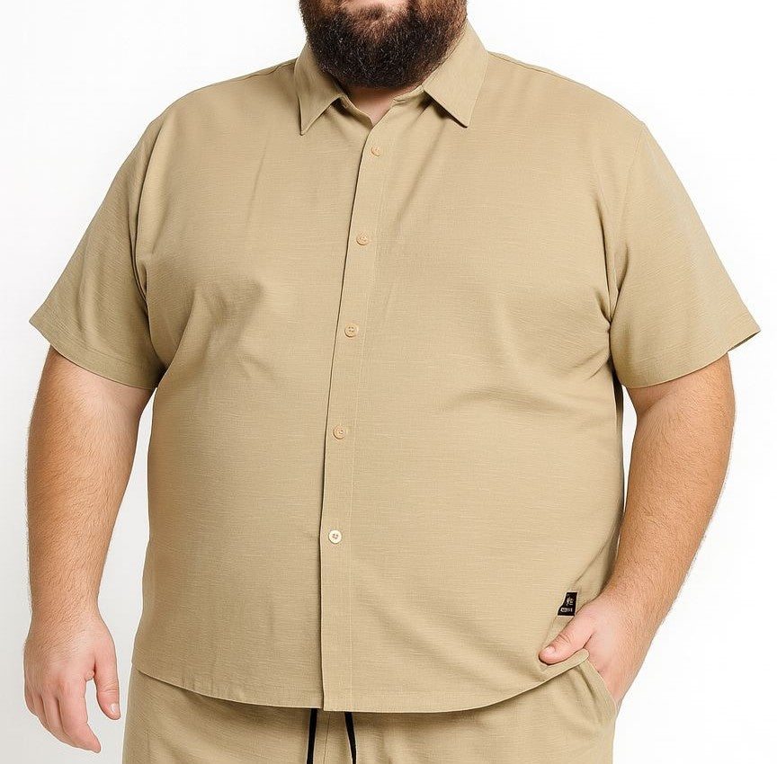 Camisa Elastano Plus Size Tormenta