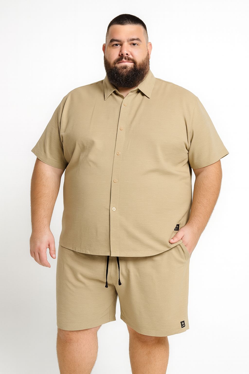 Camisa Elastano Plus Size Tormenta