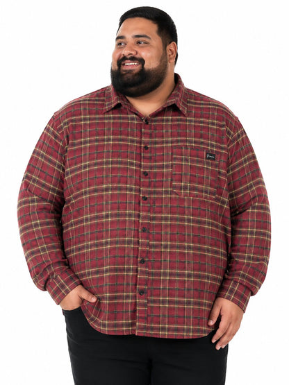 Camisa Xadrez Flanela Plus Size Tormenta