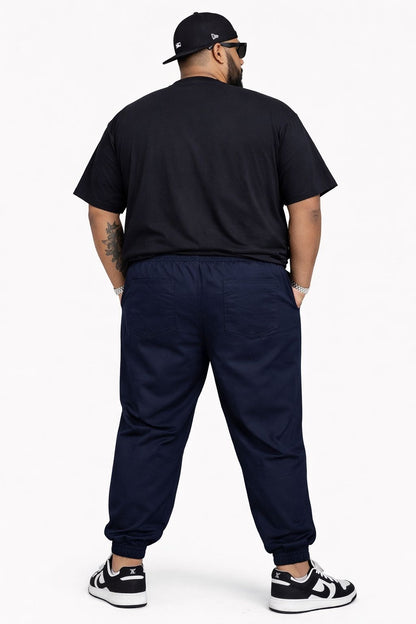 Calça Sarja Elastano Jogger Plus Size Tormenta