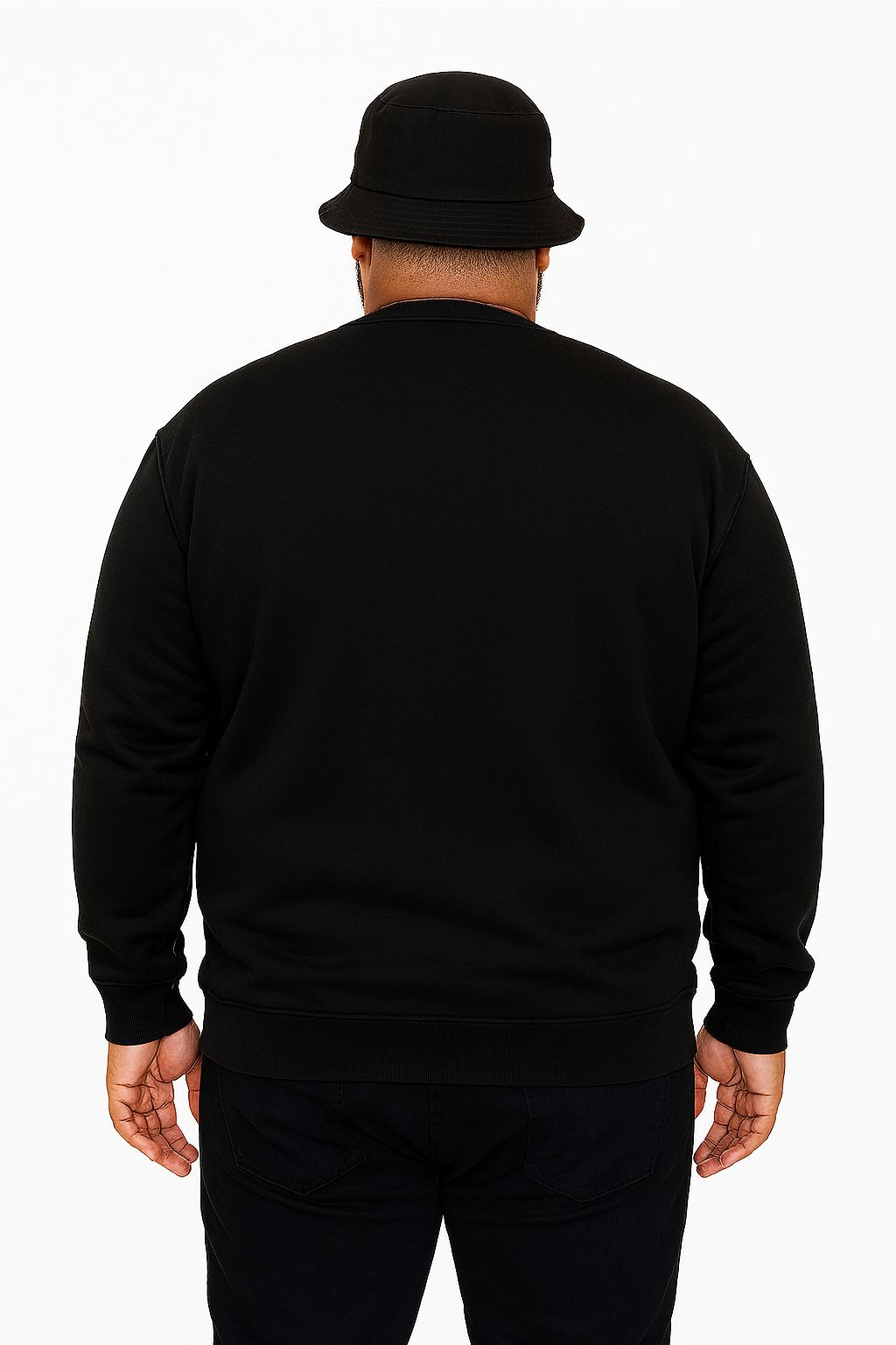 Blusa Moletom Careca Plus Size Tormenta