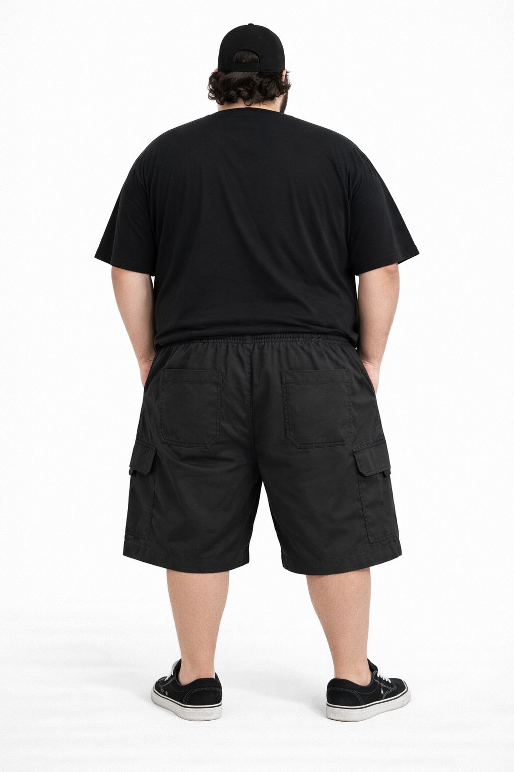 Bermuda Sarja Cargo Plus Size Tormenta