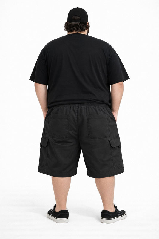 Bermuda Sarja Cargo Plus Size Tormenta
