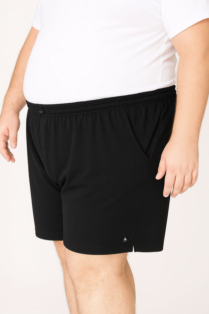 Shorts Moletom Plus Size Tormenta